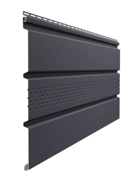 Софит Docke T4 центральной перфорацией Графит купить в Пушкино