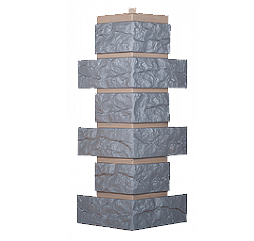 Угол T-Сайдинг-Кирпич Лондон Брик Серый купить в Пушкино