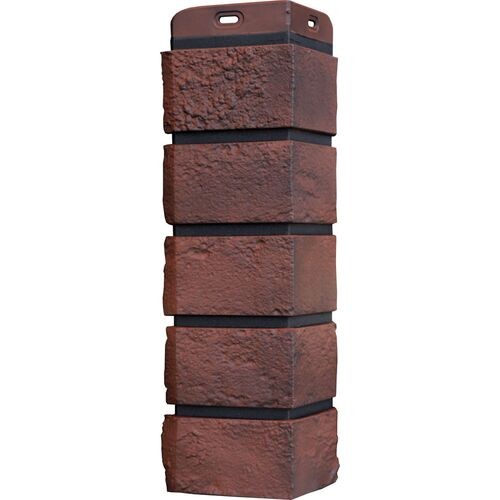 Угол Grand Line состаренный кирпич Элит кофе (жжёный), ШОВ черный купить в Пушкино