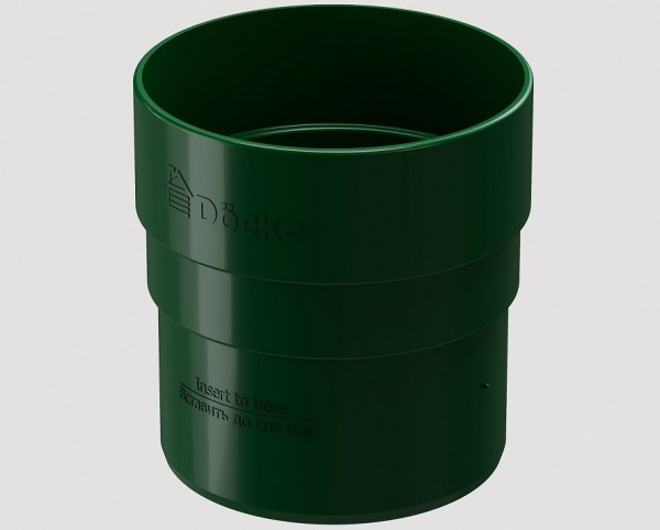 Муфта соединительная ПВХ Docke STANDART зеленый купить в Пушкино