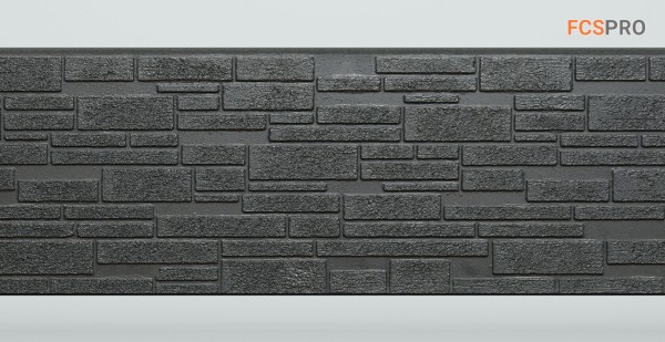 Фиброцементные панели FCS Simple АА1 (под камень) купить в Пушкино