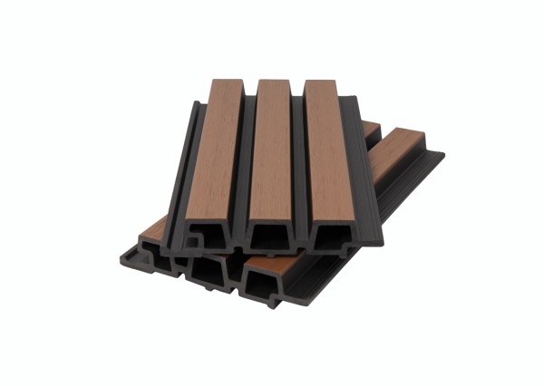 Фасадная панель брусковая двухцветная co-extrusion, sand mix купить в Пушкино