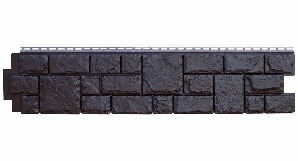 Фасадная панель GL "Я-Фасад" Екатерининский камень, уголь купить в Пушкино