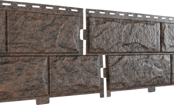 Фасадная панель Ю-Пласт Стоун-хаус камень жженый (двойной замок) купить в Пушкино