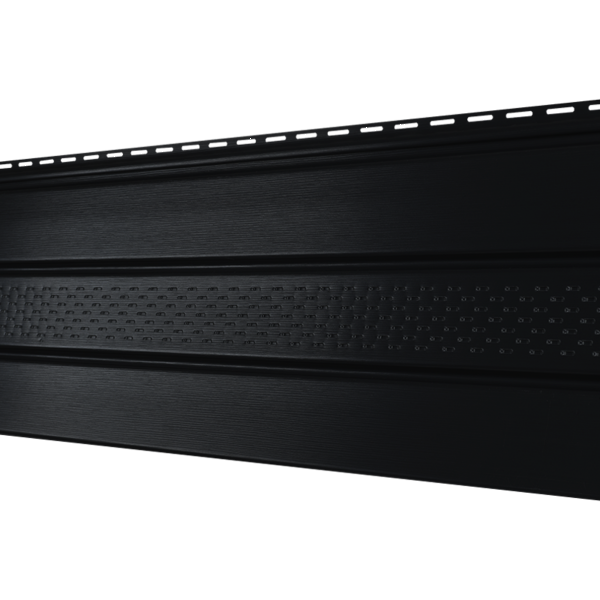 Софит Ю-Пласт PRO Классический перфорация по центру, чёрный купить в Пушкино