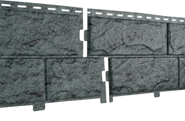 Фасадная панель Ю-Пласт Стоун-хаус камень изумрудный (двойной замок) купить в Пушкино