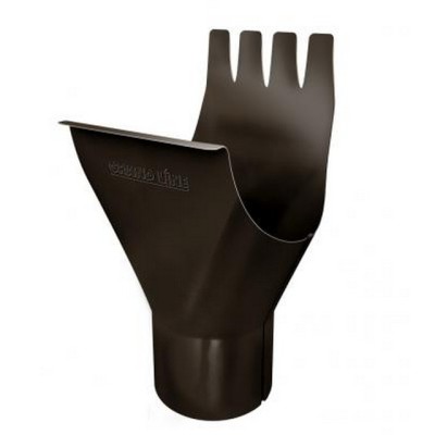 Водосток Grand Line 125x90 – Воронка желоба RR 32