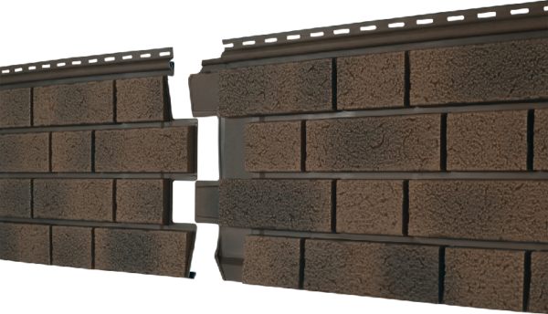 Фасадная панель Ю-пласт Стоун Хаус S-Lock Клинкер Балтик магма купить в Пушкино