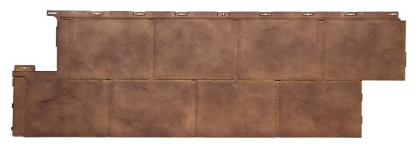 Фасадная панель T-Сайдинг Ладога ЭКО-2 - ОРЕХ купить в Пушкино