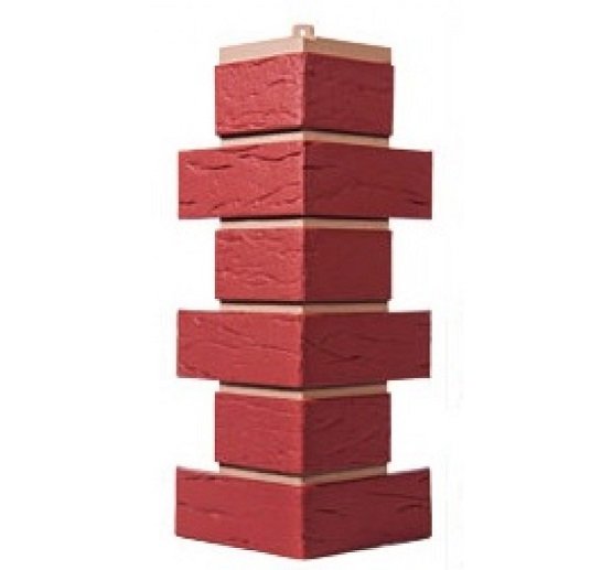 Угол T-Сайдинг-Кирпич Саман Бордо купить в Пушкино