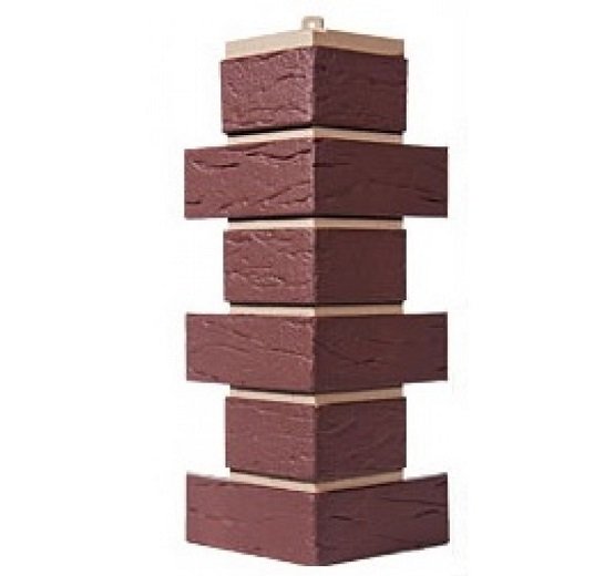 Угол T-Сайдинг-Кирпич Саман Коричневый купить в Пушкино