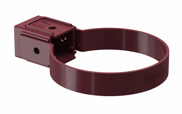 Хомут универсальный ПВХ Docke STANDART красный купить в Пушкино