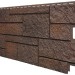 Фасадная панель VOX Sandstone (Сандстоун) темно коричневый купить в Пушкино