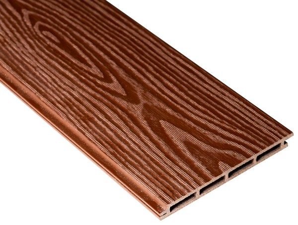 Фасадная доска из ДПК 3D Faynag - Шоколад купить в Пушкино