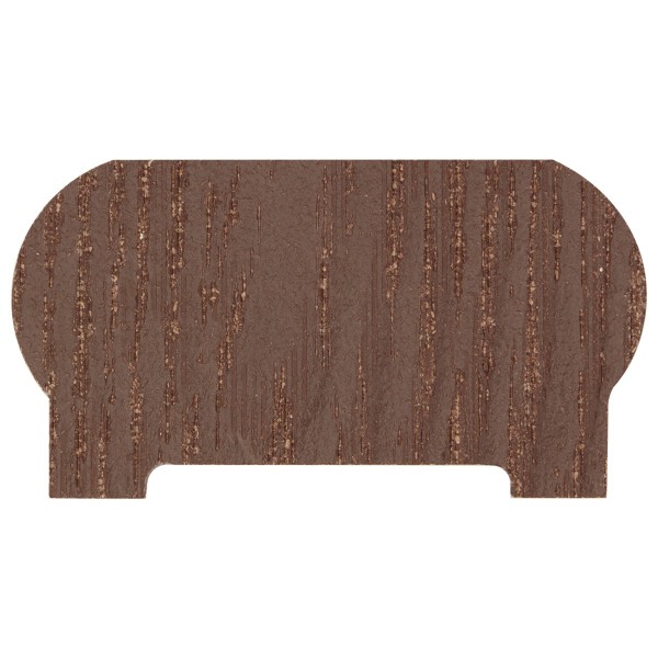 Заглушка торцевая для перил из ДПК Faynag Шоколад купить в Пушкино