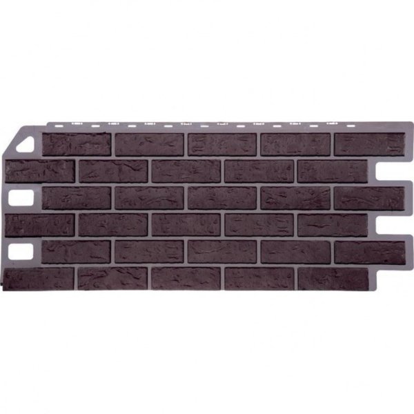 Фасадная панель FineBer, Кирпич, Жженый купить в Пушкино