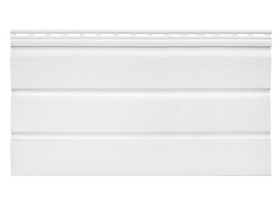 Софит к сайдингу ГЛАДКИЙ TECOS БЕЛЫЙ