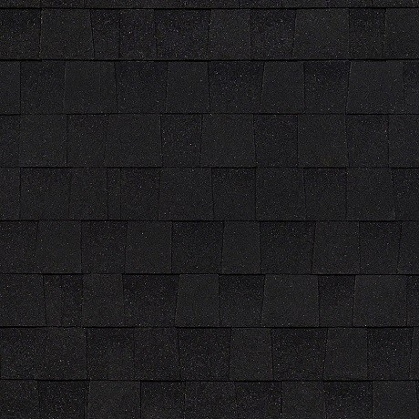 Двухслойная ламинированная черепица Shinglas, серия Фазенда – Чёрный купить в Пушкино