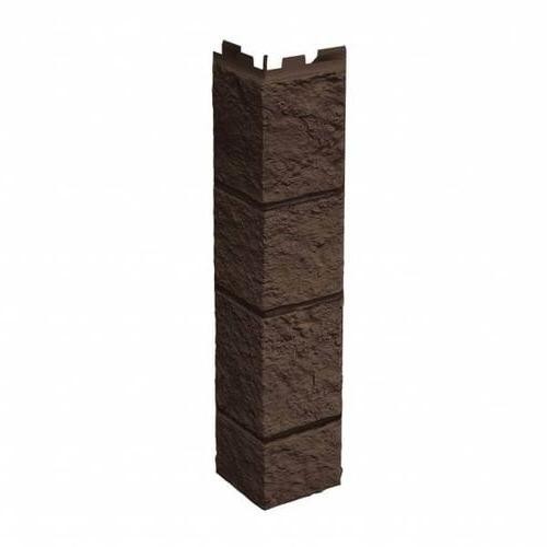 Угол наружный ТЕХНОНИКОЛЬ Оптима Песчаник Темно-коричневый купить в Пушкино