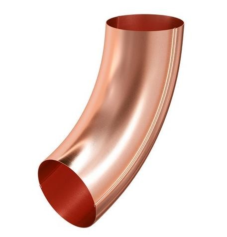 Водосток Aquasistem, система 150/100 - Колено трубы медное купить в Пушкино