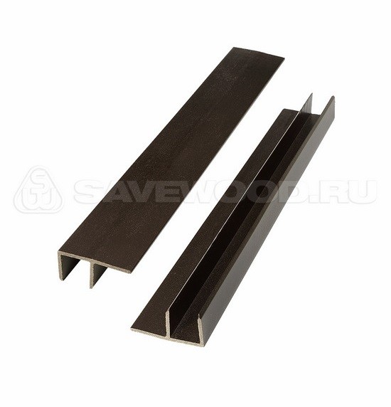 F-профиль ДПК Savewood – Тёмно-коричневый купить в Пушкино