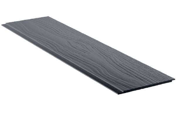 Фиброцементный сайдинг Фибростар Одноцветный 190х3000х8мм КР 19 Графитовый Серый купить в Пушкино