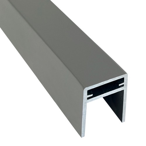 П-профиль Алюминиевый EasyDecking 35x25 Серый купить в Пушкино