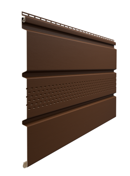 Софит Docke T4 центральной перфорацией Каштан купить в Пушкино