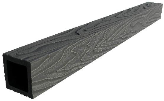 Балясина ДПК 3D GardenParkett фактура дерева Графит купить в Пушкино