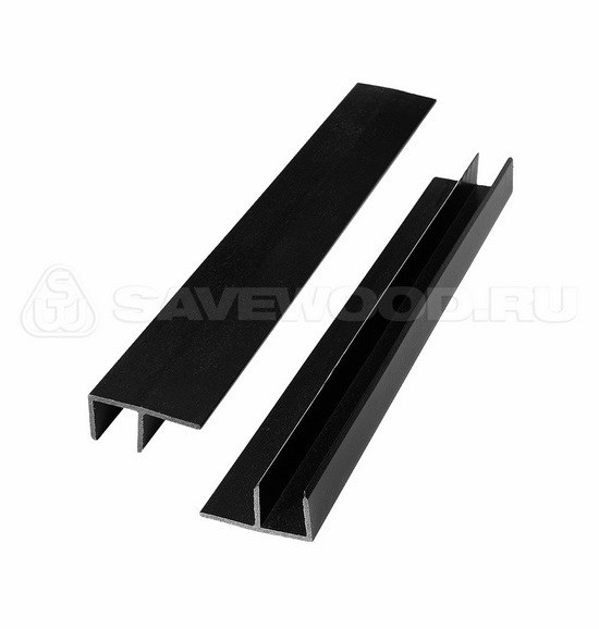 F-профиль ДПК Savewood – Чёрный купить в Пушкино