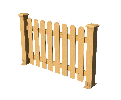 Ограждения декоративное ДПК GRINDERDECO Сежурне песчаник купить в Пушкино