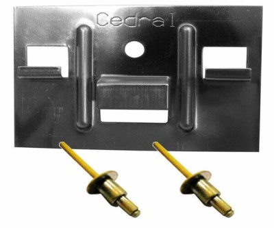 КЛЯММЕР + ЗАКЛЁПКА ДЛЯ CEDRAL CLICK 250 ШТ