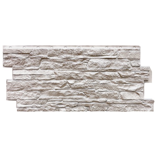 Фасадная панель FineBer, Скала, Мелованный белый купить в Пушкино