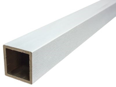 Столб опорный ДПК GardenParkett Белый купить в Пушкино