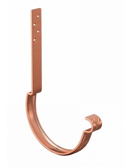 Водосток Aquasistem, система 125x90 - Крюк крепления длинный медный d125мм купить в Пушкино