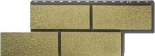 Фасадная панель Альта-Профиль Неаполитанский камень - Песчанный купить в Пушкино