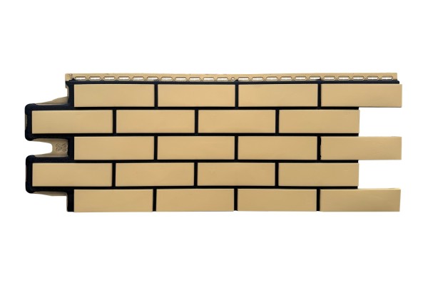 ФП Grand Line клинкерный кирпич ПРЕМИУМ Песочный (шов RAL 9005) купить в Пушкино