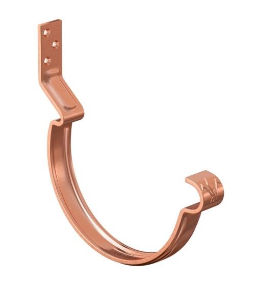 Водосток Aquasistem, система 125x90 - Крюк крепления короткий медный d125мм купить в Пушкино