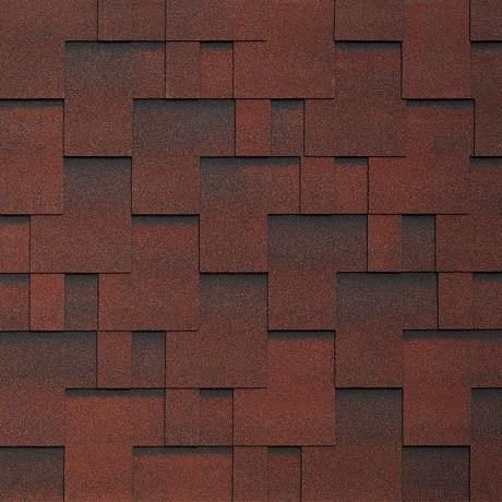 Гибкая черепица Tegola LAZIO amarone 410 купить в Пушкино