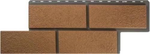 Фасадная панель Альта-Профиль Неаполитанский камень - Персиковый купить в Пушкино