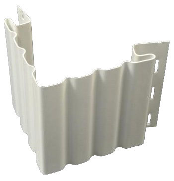 Наружный угол Рельефный широкий для сайдинга Mitten купить в Пушкино