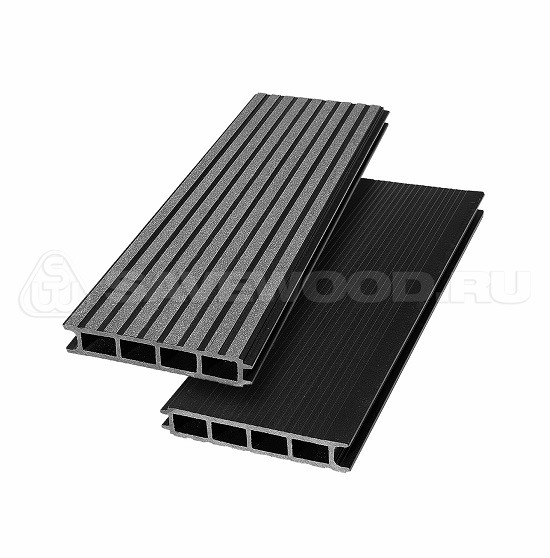Террасная доска из ДПК SW Ulmus «SaveWood» черный купить в Пушкино