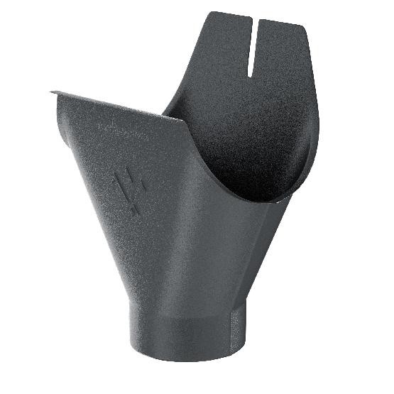 Водосток Aquasistem, Система 150/100 - Воронка желоба RR 23 Маренго matt купить в Пушкино