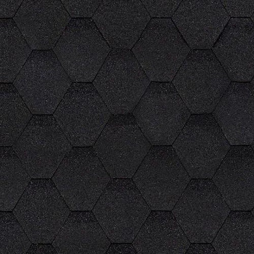 Гибкая черепица Shinglas, коллекция Оптима – Чёрный купить в Пушкино