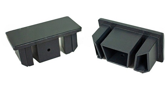 Заглушка для перил торцевая из алюминия GardenParkett Графит купить в Пушкино