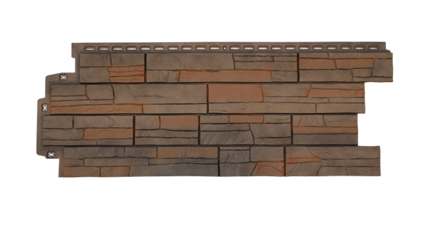 Фасадная панель Grand Line Сланец Элит Сандал купить в Пушкино