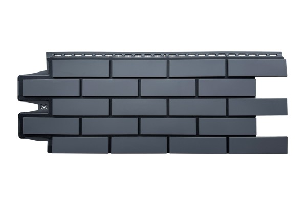 ФП Grand Line клинкерный кирпич ПРЕМИУМ Графит (шов RAL 9005) купить в Пушкино