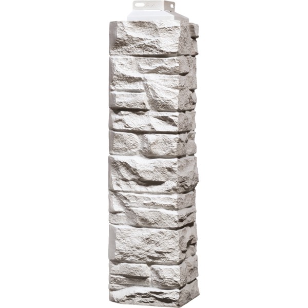 Угол наружный FineBer, Скала, Мелованный белый купить в Пушкино