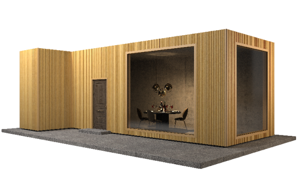 Фасадная панель GRINDERDECO, ДПК,двухсторонняя Песчаник купить в Пушкино