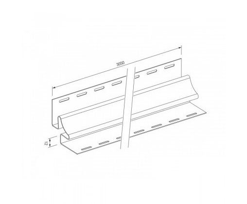 Внутренний угол для винилового сайдинга VOX STANDART купить в Пушкино